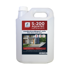 S-200 AQUATEC น้ำยาเคลือบเงาพื้นและผนังสูตรน้ำ